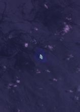 南沙群島道明群礁南鑰島衛星圖