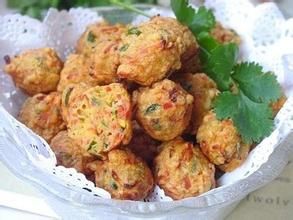 熘胡蘿蔔丸子 熘胡蘿蔔丸子