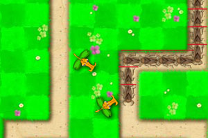 花朵大戰害蟲 花朵大戰害蟲