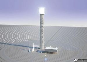 太陽能發電塔 太陽能發電塔