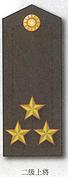 二級上將肩章