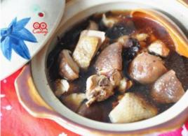鮮香菇燉野雞 鮮香菇燉野雞