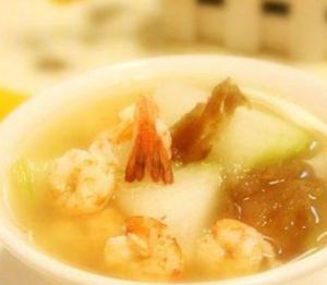 冬瓜蝦仁菜脯湯 冬瓜蝦仁菜脯湯
