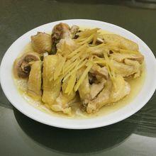清蒸鹹雞