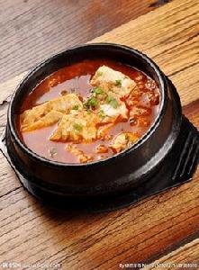 韓國辣豆腐湯 韓國辣豆腐湯