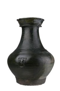 漢綠釉鋪首壺 漢綠釉鋪首壺