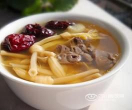 黃花燉雞心 黃花燉雞心