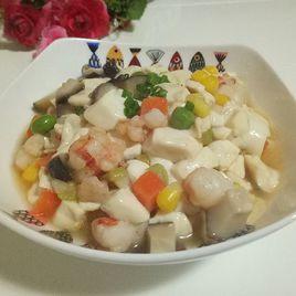 素燒什錦豆腐 素燒什錦豆腐