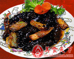 爆蔥海參 爆蔥海參