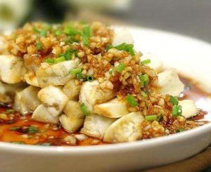 大蒜拌茄子 大蒜拌茄子