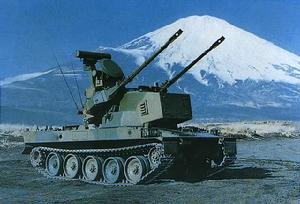 日本87式高炮 日本87式高炮