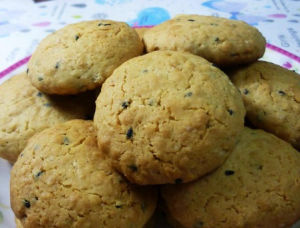 黑芝麻燕麥片奶酥 黑芝麻燕麥片奶酥
