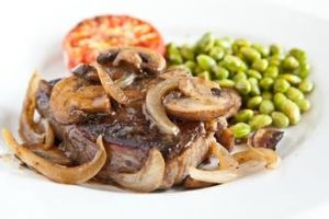 蘑菇牛扒 蘑菇牛扒