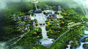 孔學堂鳥瞰效果圖