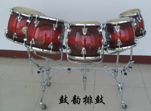 鼓韻整體架五音排鼓