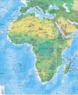 非洲地形圖