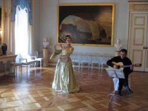 冬宮裡面的表演