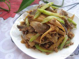 平菇炒肉末 平菇炒肉末