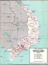 越南共和國地圖