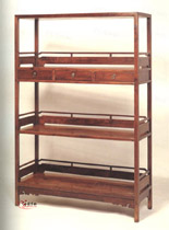 明黃花梨大架格 明黃花梨大架格