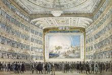在1837年的劇院大堂(圖畫)