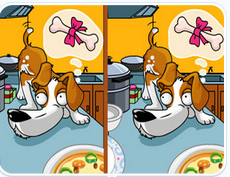 找不同之聰明的狗狗 找不同之聰明的狗狗