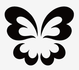 “BW”蝶形標識
