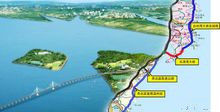 樂清灣大橋及接線工程效果圖