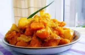 倭瓜燉土豆河蟹 倭瓜燉土豆河蟹