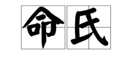 命氏 命氏