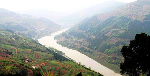 沱江金堂縣趙鎮金堂峽之明月峽