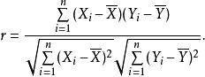 皮爾遜積矩相關係數