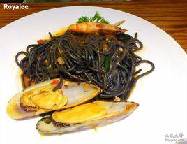 意式墨魚面 意式墨魚面