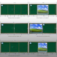 藍貝思特四塊裝、二塊裝及三塊裝推拉黑板