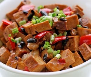 豆鼓燒香乾 豆鼓燒香乾