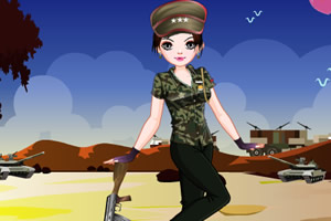 漂亮的女兵 漂亮的女兵