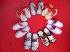 稻草拖鞋 稻草拖鞋