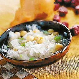 銀耳炒山藥 銀耳炒山藥