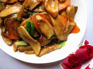 肉燜杏鮑菇 肉燜杏鮑菇