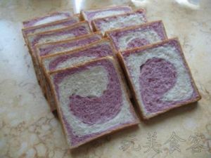 紫薯吐司 紫薯吐司