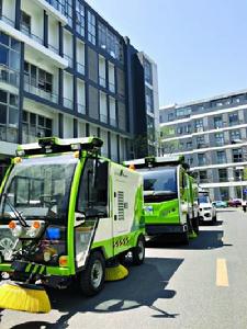 無人駕駛清掃車隊 無人駕駛清掃車隊