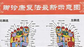 腳診康復法示意圖 腳診康復法示意圖