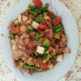 嫩薑爆兔肉 嫩薑爆兔肉