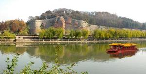 南京孫吳石頭城及護城河