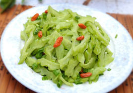 枸杞子蔥油苦瓜 枸杞子蔥油苦瓜