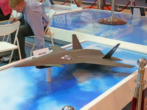 暗劍無人機亮相MAKS-2007