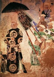 回鶻王子禮佛圖