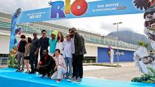 《里約大冒險》里約首映式
