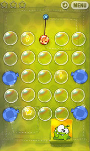 鏇轉的釘子塊 氣泡+氣球