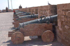 （圖）索維拉城內17世紀西班牙大炮